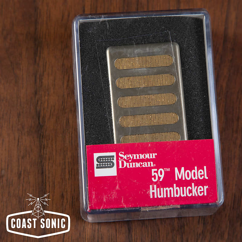 Seymour Duncan 59 Model Humbucker Raw Nickel/Gold Mesh *Neck