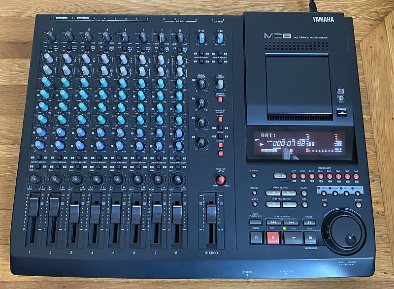 Yamaha MD8 Multitrack Mini Disc Recorder includes (10) SONY Reverb