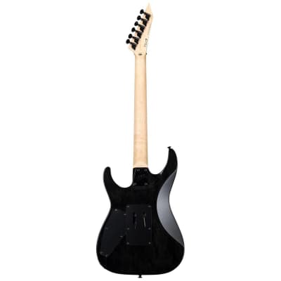 ESP LTD M-200FM Electric Guitar (See Thru Black) image 2