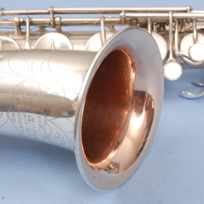 Buescher  True Tone C Melody  Silver plated Saxophone  1925 image 4