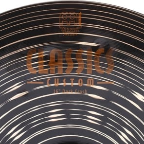 Meinl Cymbals 16 inch Classics Custom Dark Crash Cymbal image 4