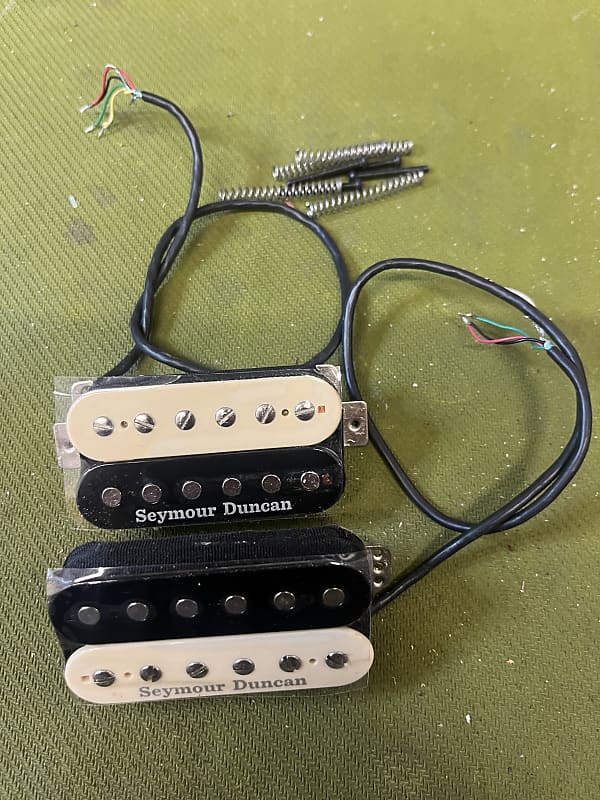 Seymour Duncan JB Humbucker Set Zebra Coil SH-2N SH-4JB 2022 Seymour Duncan JB Humbucker Set Zebra Coil SH-2N SH-4JB 2022