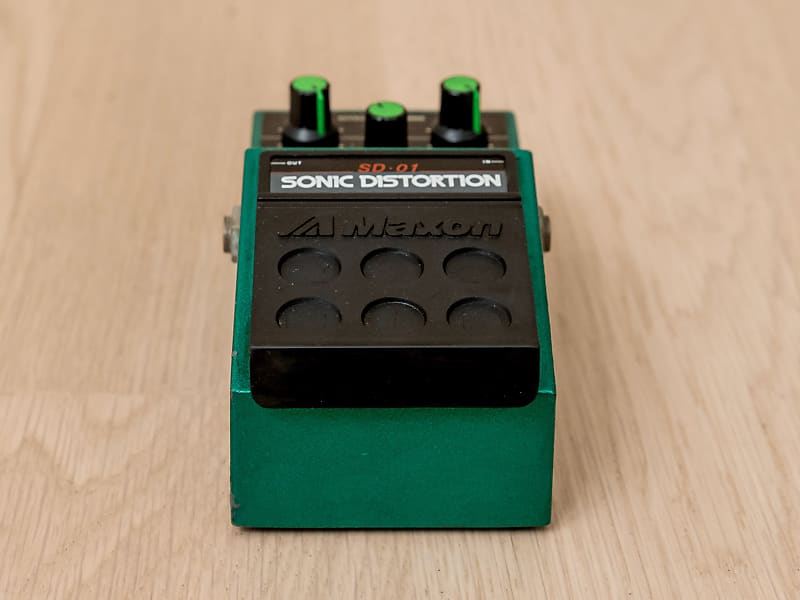 Maxon SD-01 ソニックディストーション　艶ありJRC4558D Maxon SD-01 ソニックディストーション艶ありJRC4558D