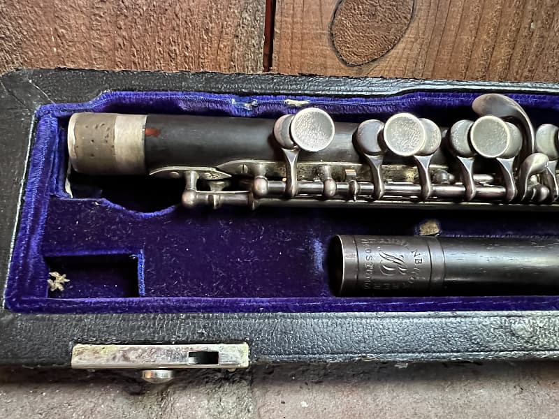 Brannen brothers Piccolo Grenadilla wood Reverb