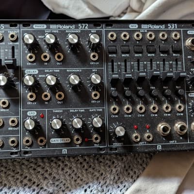 Roland System-500 Eurorack Synthesizer Complete Set 2016 - Present - Black image 1