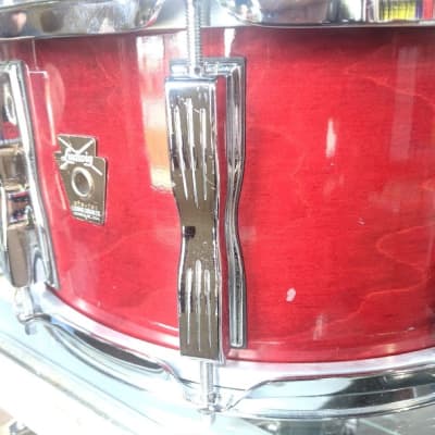 Ludwig 6.5x14" Rock/Concert Deep Cherry Lacquer Snare Drum image 3