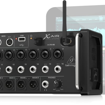 Behringer XR16 16 input Digital Stagebox Mixers Integrated Wifi Module and USB Stereo Recorder image 6