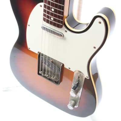 1989 Fender Custom Telecaster '62 Reissue sunburst image 3