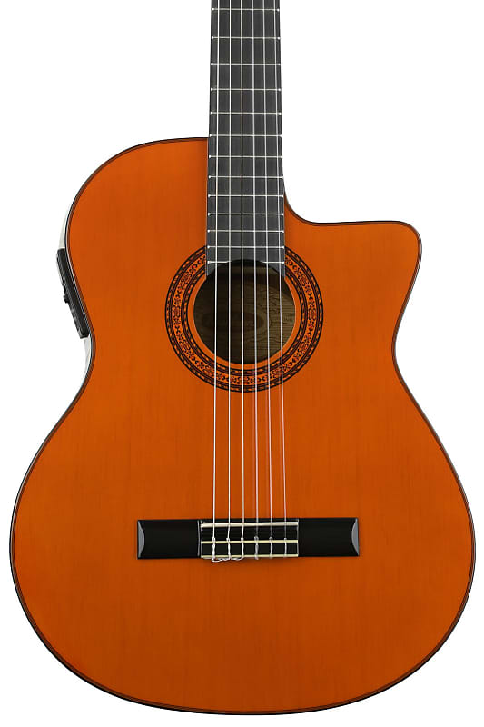 Washburn C5CE Classical Nylon String Acoustic-Electric Guitar | Reverb