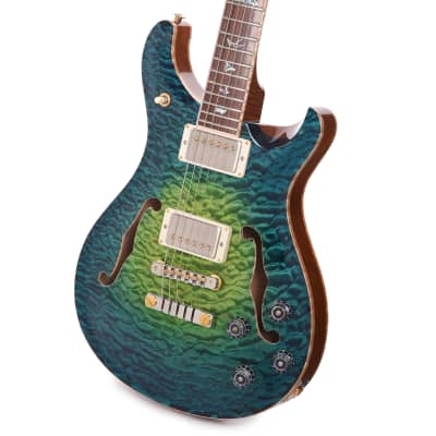 PRS Private Stock McCarty 594 Hollowbody II Quilted Maple Laguna Glow w/Madagascar Rosewood Fingerboard (Serial #0355384) image 3