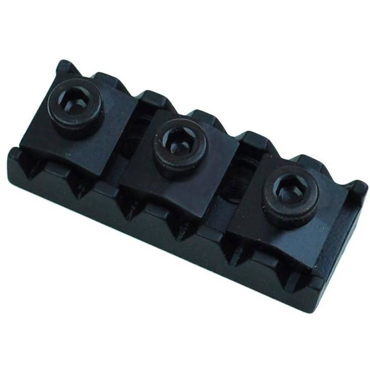 Genuine Floyd Rose R3 Locking Nut, Satin Black, Made in | Reverb