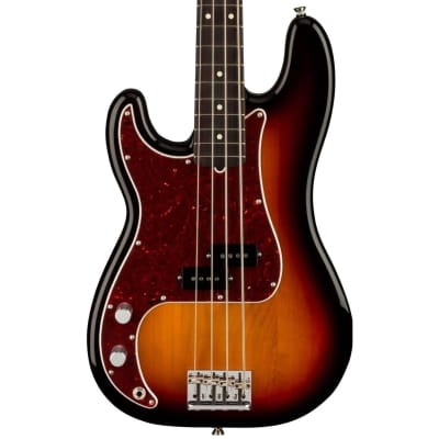 Fender American Professional II Precision Bass Left-Handed Bass Guitar (3-Color Sunburst, Rosewood Fretboard) for sale