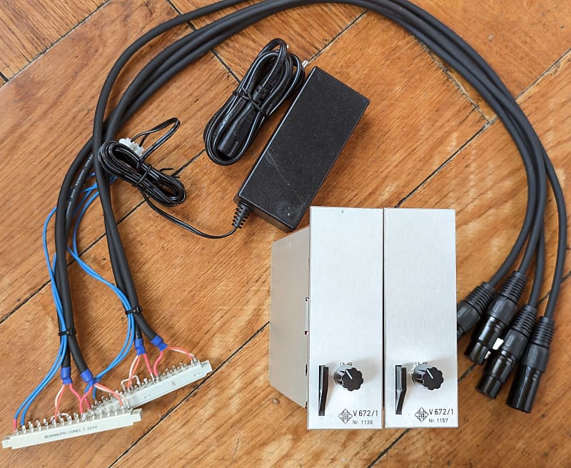 With audio demo: PAIR Telefunken V672 mic preamps with | Reverb