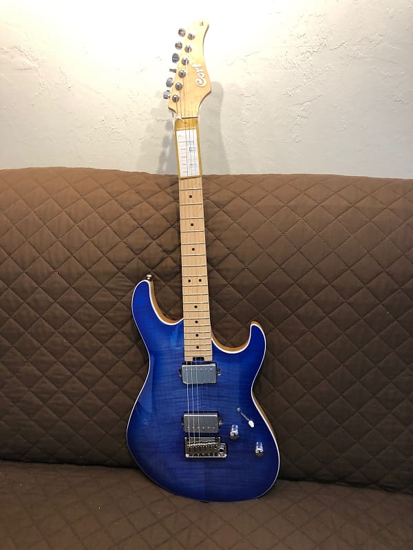 Cort G290 FAT Flamed Maple Top on Swamp Ash Body Birdseye