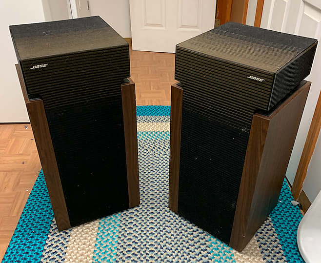 Bose 601 Series II Speakers - 1981 Very Loud. No Sub Needed