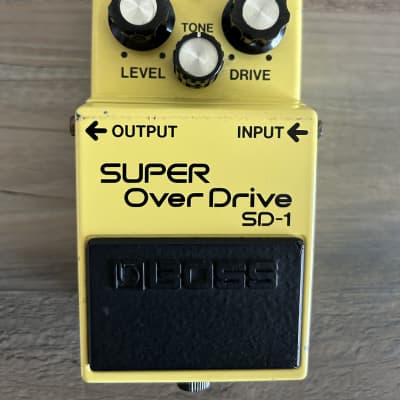 Boss SD-1 Super Overdrive 1981 - 1988 Made In Japan | Reverb