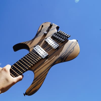 IBANEZ QX527PE NTF Natural Flat 7-String Electric Guitar w