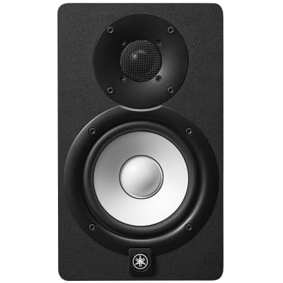 Yamaha HS5 5" Powered Studio Recording Monitor Speakers Pair w Pro Condenser Mic image 2
