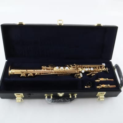 Yamaha Model YSS-875EXHG Custom Soprano Saxophone SN 005292 GORGEOUS image 1