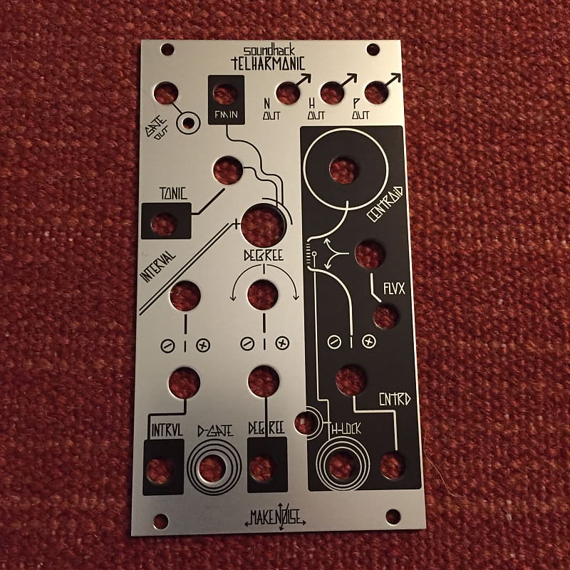 Make Noise Telharmonic Original Faceplate New Condition Reverb