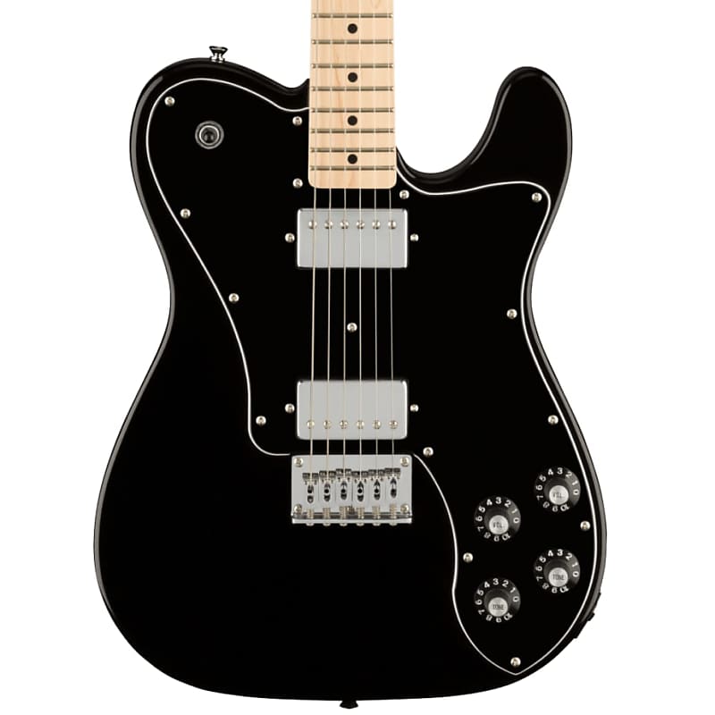 ギター Squier Affinity Series Telecaster Delux Squier Affinity Telecaster Deluxe Charcoal Frost Metallic