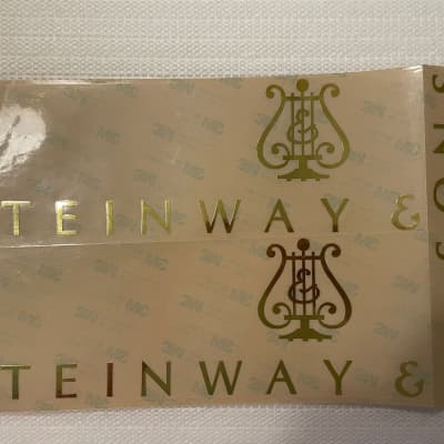 Side decal Piano Steinway & Sons x 02 image 3