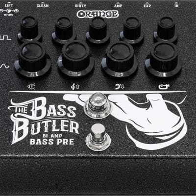 Orange Bass Butler Bi-Amp Bass Preamp Pedal | Reverb