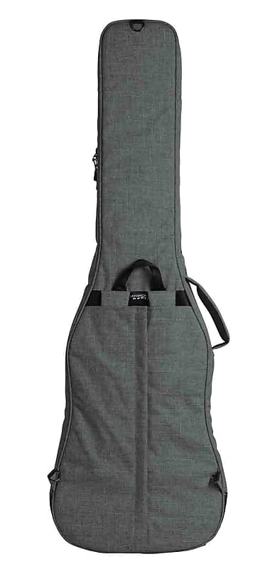 Gator Cases GT-BASS-GRY Transit Series Bass Guitar Gig Bag with Light Grey Exterior image 1