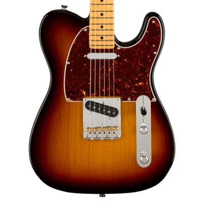 Used Fender American Professional II Telecaster - 3-Color Sunburst w/ Maple FB image 3