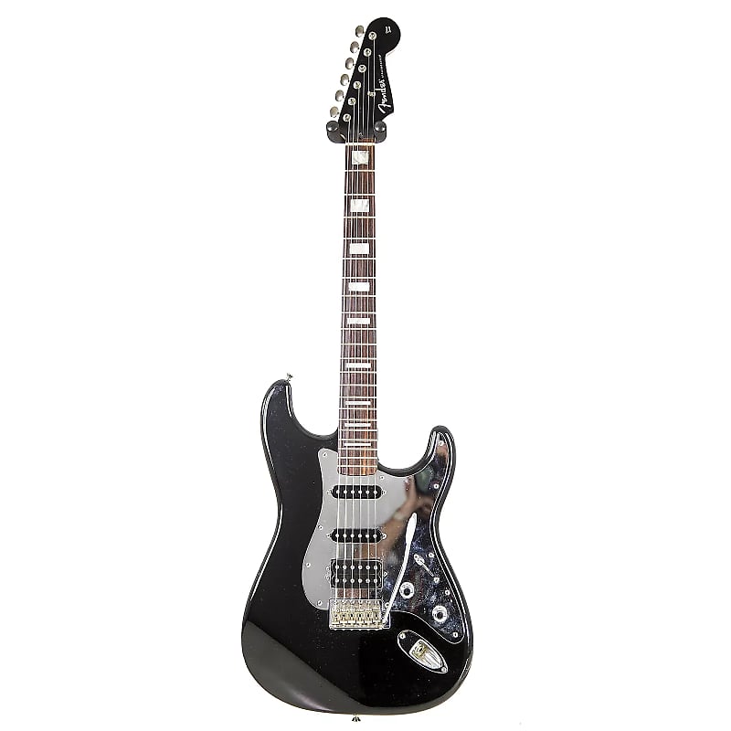 Fender Deluxe Series Big Block Stratocaster Black 2006 image 1