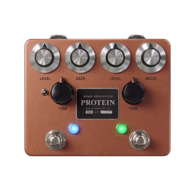 Reverb.com listing, price, conditions, and images for browne-amplification-protein-dual-overdrive