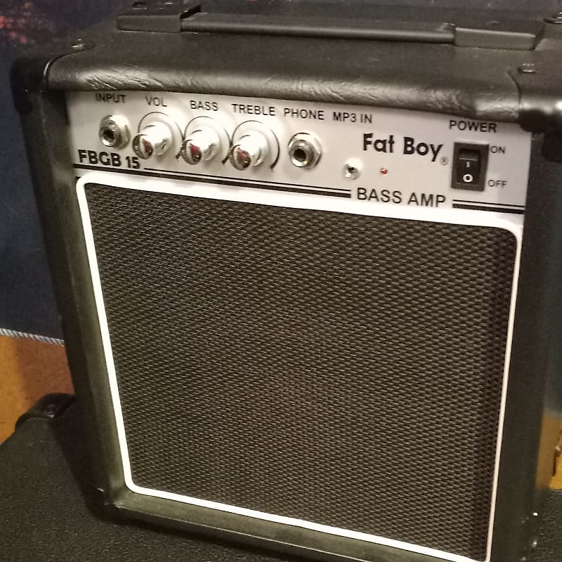 Fat Boy FBGB 15 2022 Black Matte Reverb