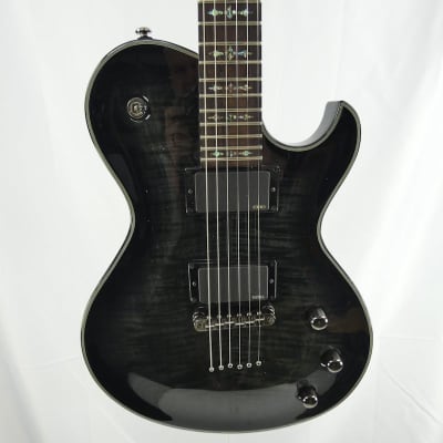 Used Schecter DAMIEN SOLO ELITE DIAMOND SERIES Electric Guitars Black for sale