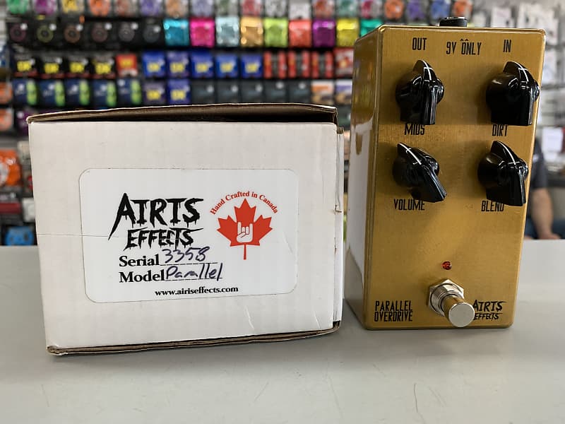 Airis Effects Parallel Overdrive Reverb