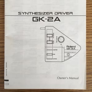 Roland VG-8EX & GK-2A Guitar Amp/FX Modeller and Pickup image 10