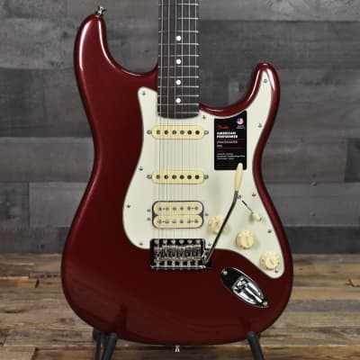 Fender American Performer Stratocaster HSS, Rosewood Fingerboard - Aubergine With Hard Shell Case for sale