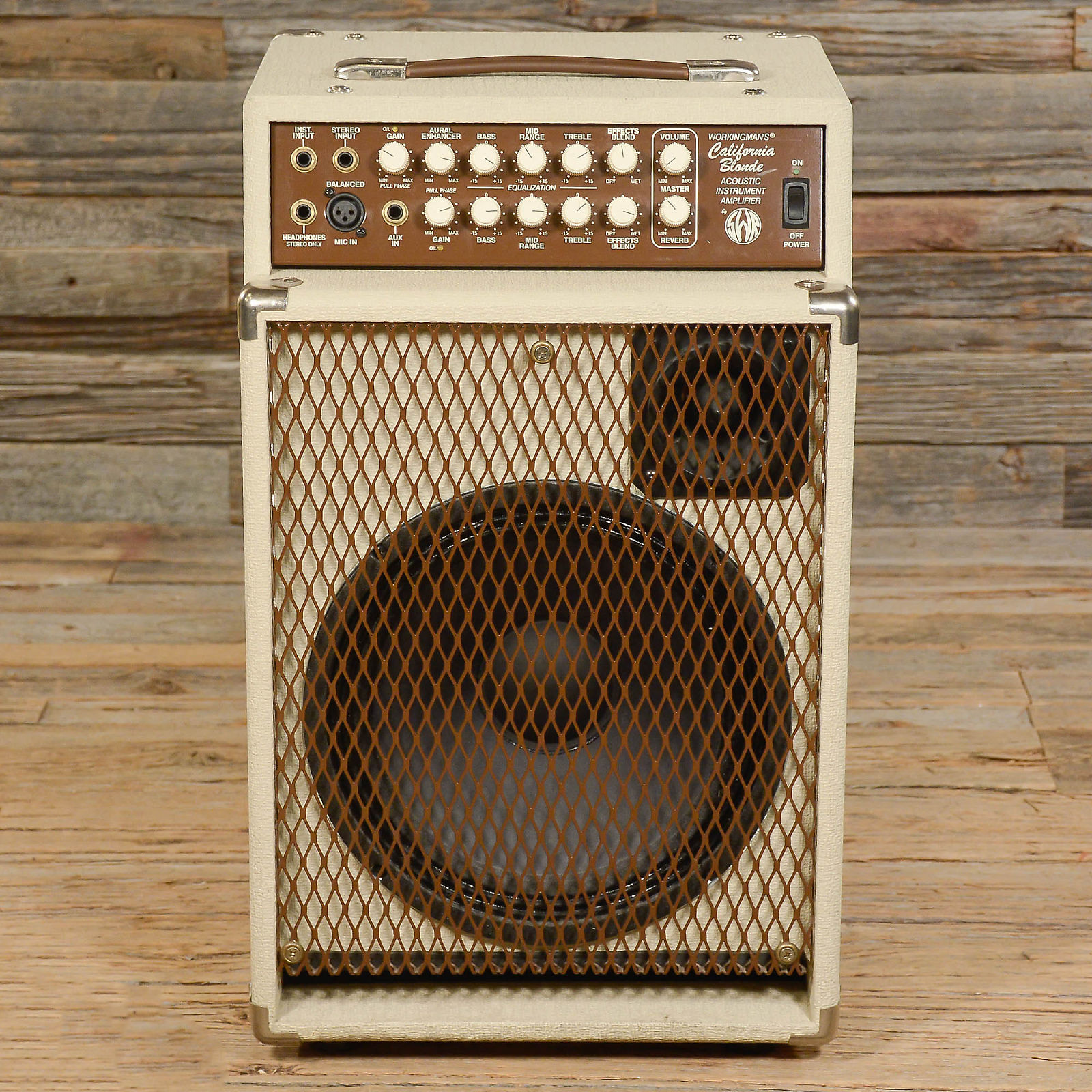 California blonde shop acoustic amp