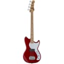 G&L Tribute Series Fallout Shortscale Bass, Maple Fretboard, Candy Apple Red