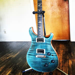 PRS P22 Artist Package 2012 Blue Smokeburst Flametop with Original Hardshell Case and Case Candy image 1