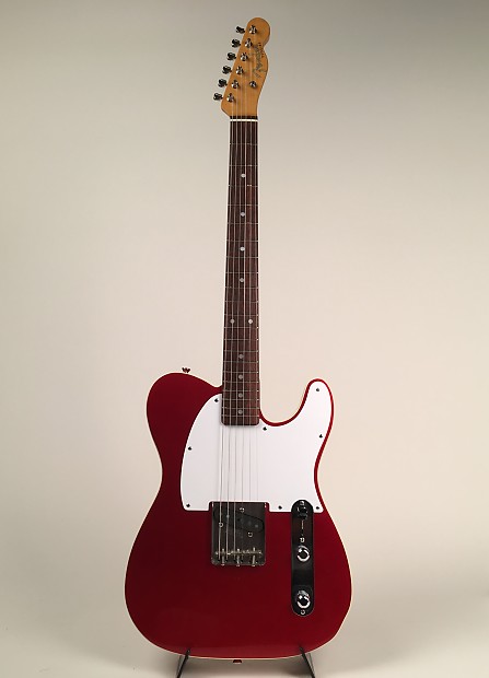 1986 Fender '63 Esquire Custom in Candy Apple Red with White
