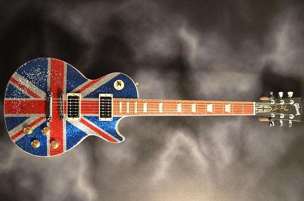Union jack les paul top