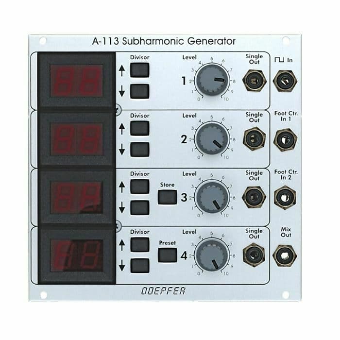 Doepfer A-113 Subharmonic Generator Module (B-STOCK) image 1