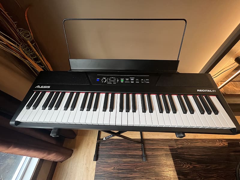 Alesis Recital 61 Keys Digital Piano with Full Sized Keys at Rs 17500, Electric Piano in New Delhi