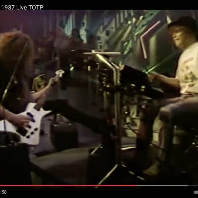 Simmons Rick Allen's Def Leppard, Hysteria Tour, Drum Set and Rack 1986-1987 - Black/Silver image 24