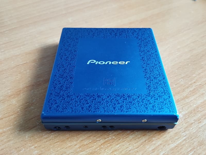 Pioneer Walkman MD portable Player PMD P7 Blue working video test