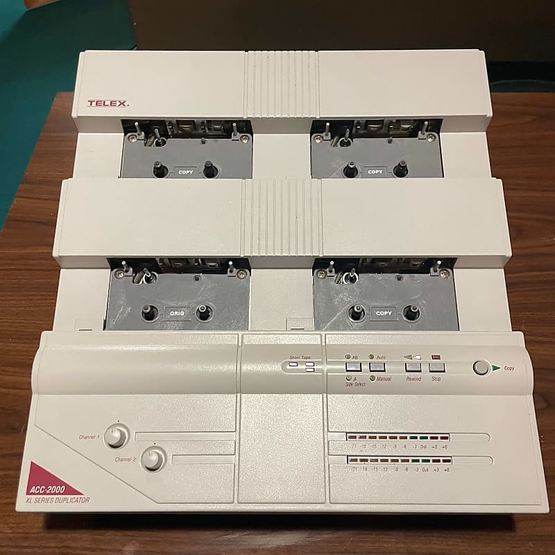 telex ACC2000 XL Series Duplicator 80s or 90s Reverb
