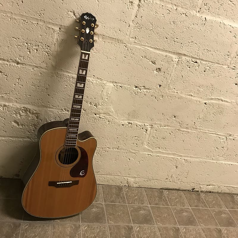 Epiphone PR-775 SC Acoustic Guitar - 1995 - Natural | Reverb
