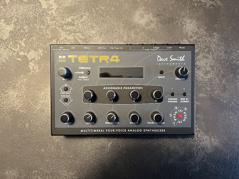 Dave Smith Instruments Tetra 4-Voice Analog Synthesizer image 1