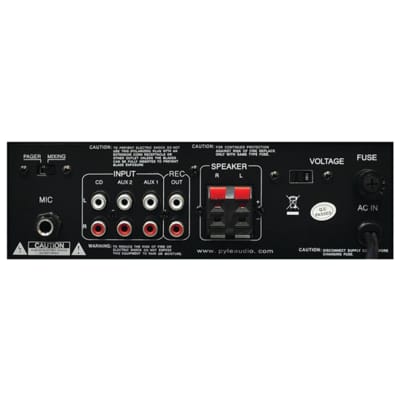 Pyle 120 Watt x 2 Stereo Power Amp with USB Reader image 2