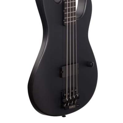 ESP LTD AP4 Black Metal Bass Black Satin image 9